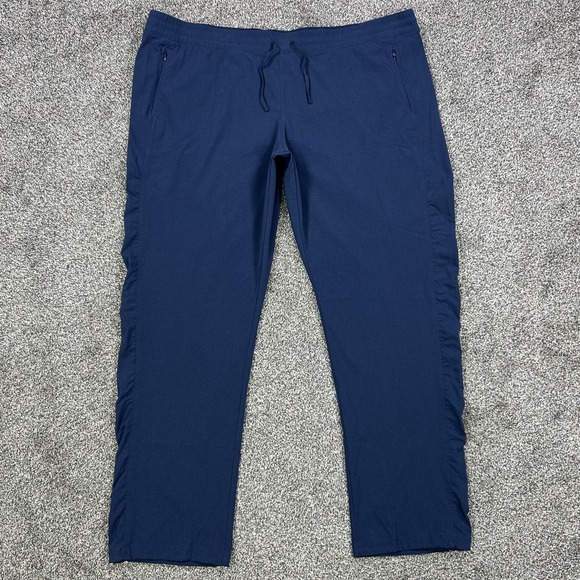Kuhl Pants - Kuhl Freeflex Move Pant Womens 3X Navy Blue Plus Size Thin Zip Pockets Outdoors